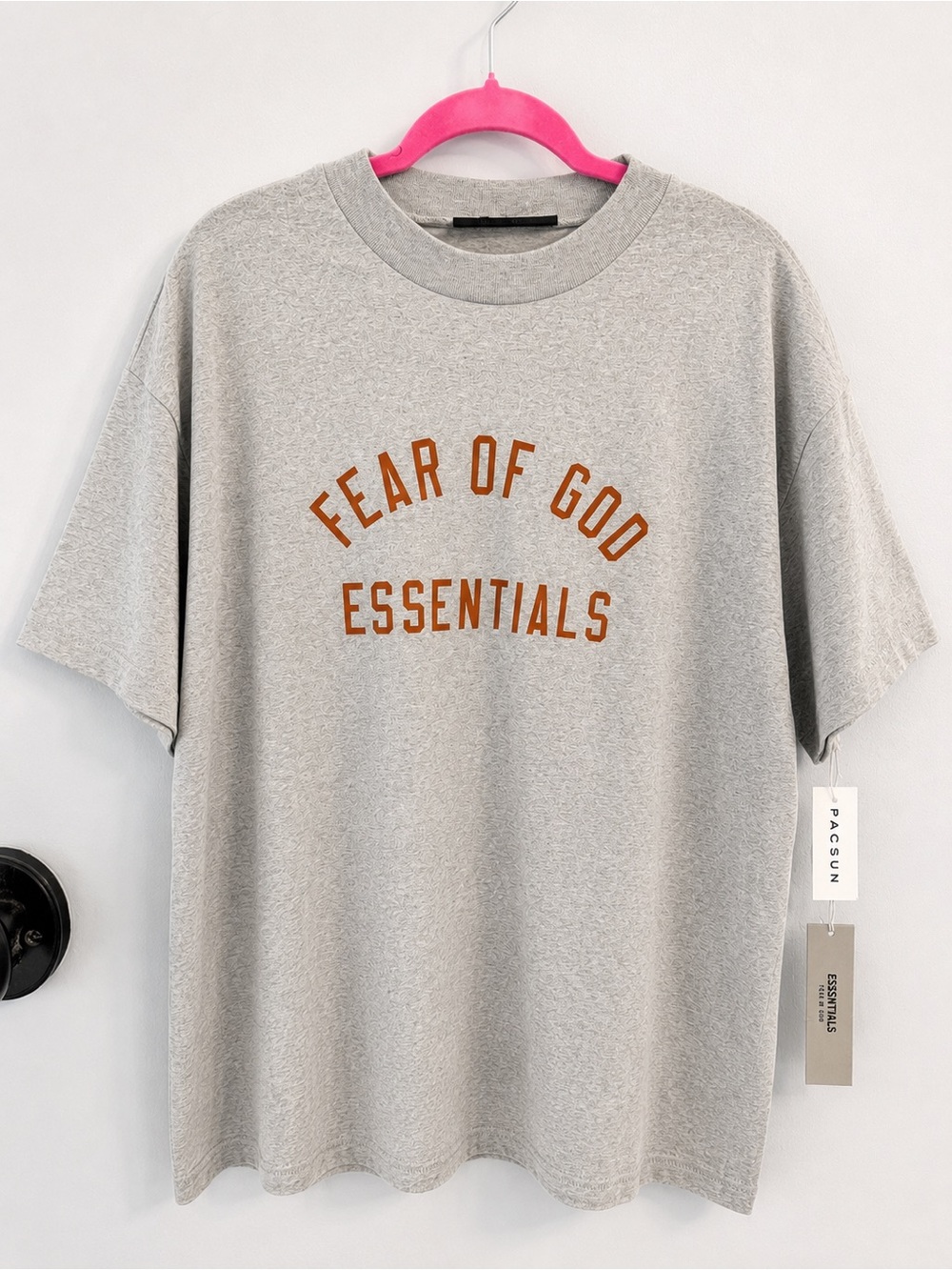 Fear of God Essentials Dark Heather Tee XS